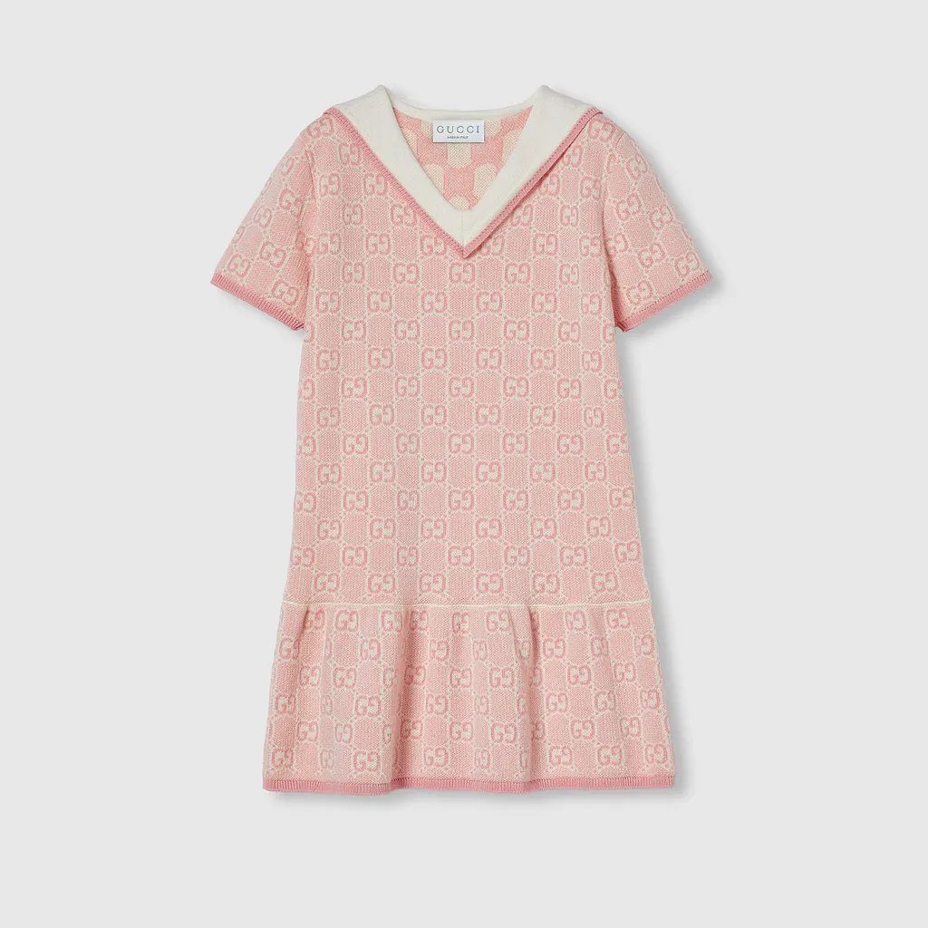 Children's Gg Cotton Dress
