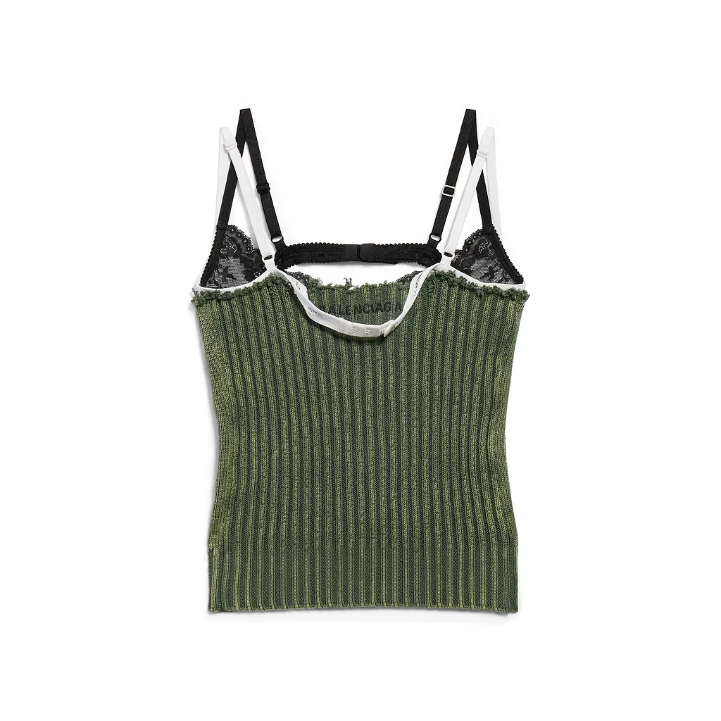 Patched Tank Top