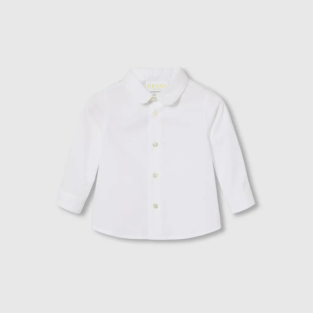 Baby Embroidered Cotton Shirt