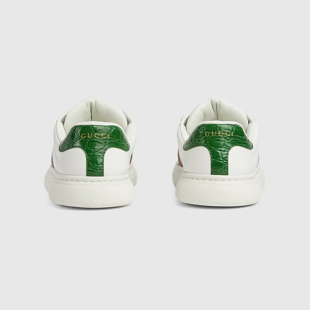 Gucci Ace Trainer With Web