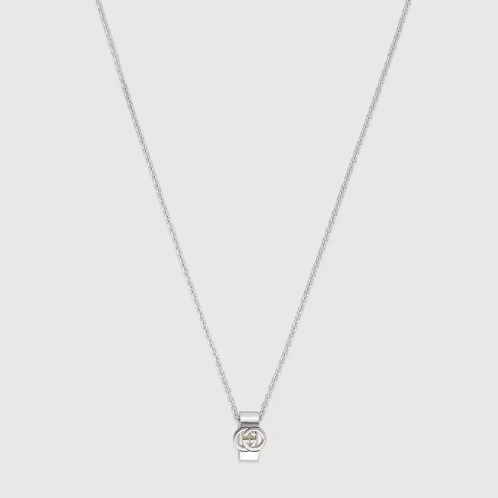 Gucci Interlocking Pendant Necklace