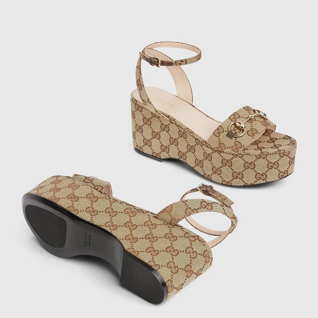 Horsebit Flatform Sandal