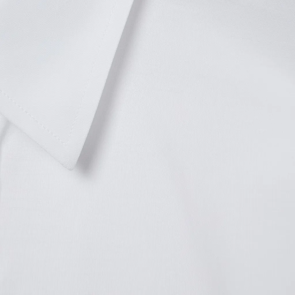 Cotton Poplin Shirt With Web