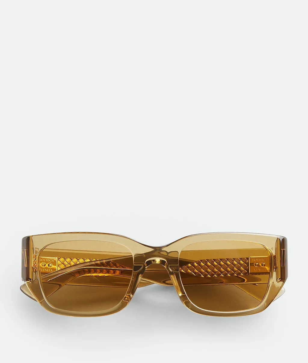 Intrecciato Square Sunglasses