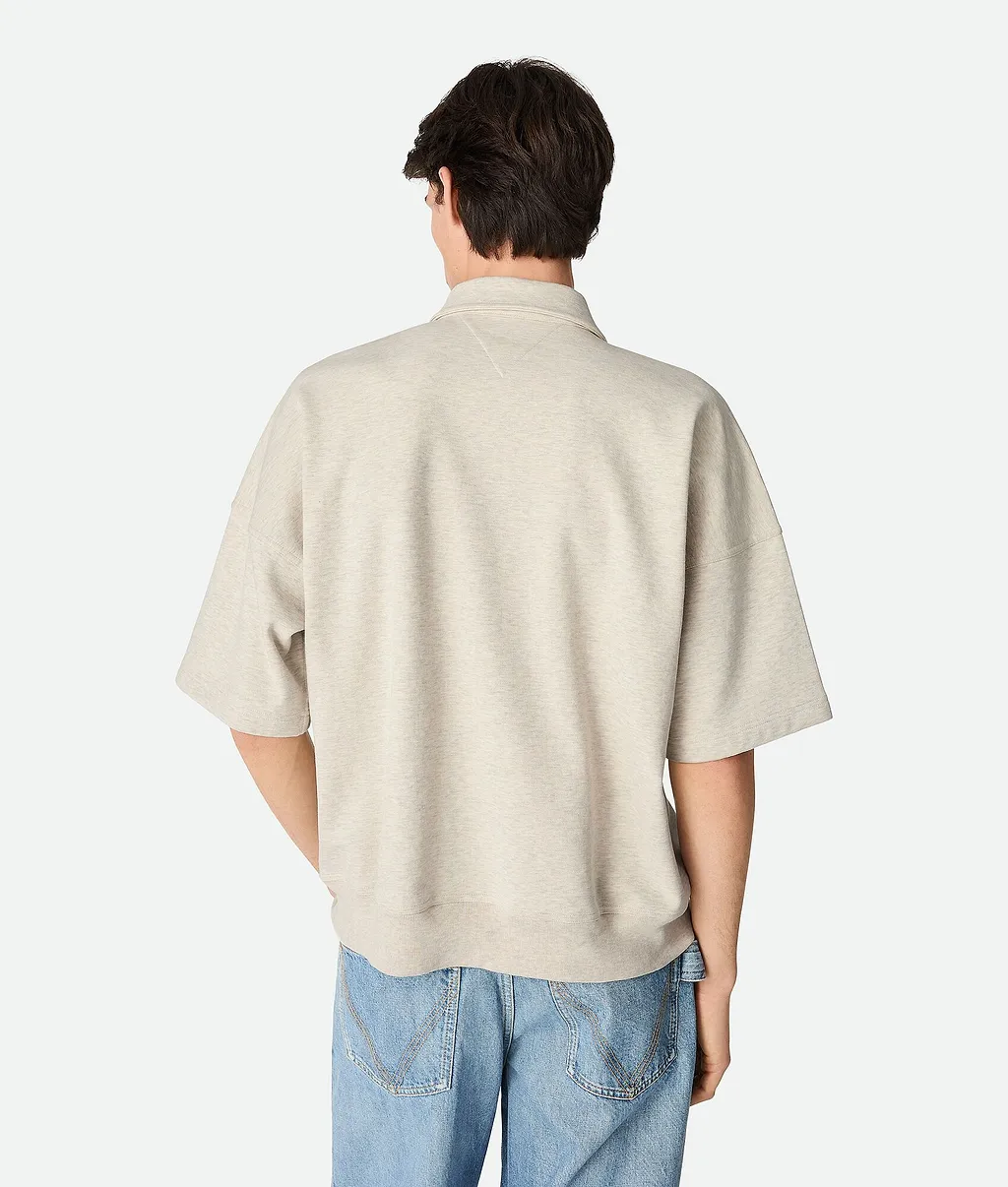 Double Cotton Melange Polo