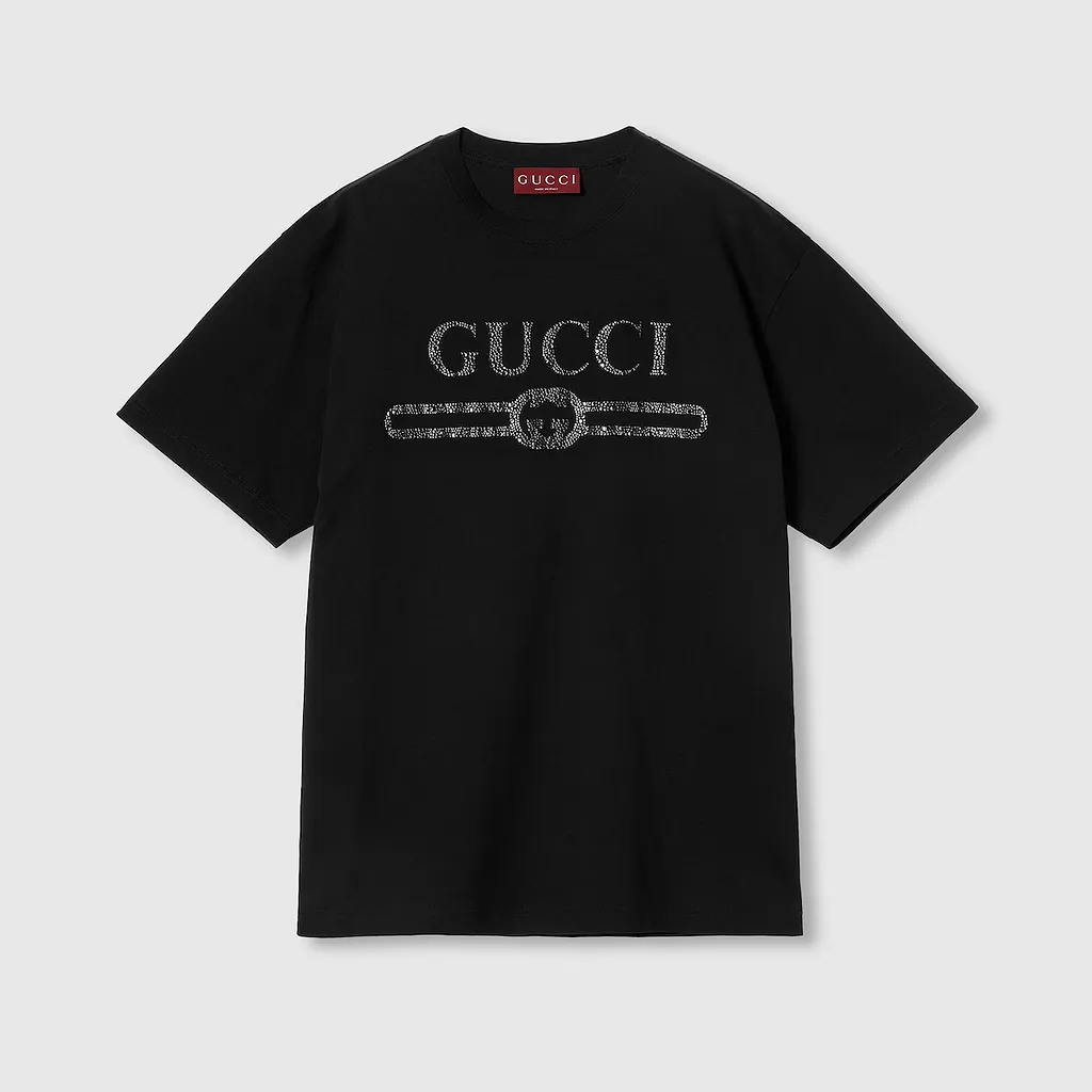Embroidered Cotton Jersey T-Shirt