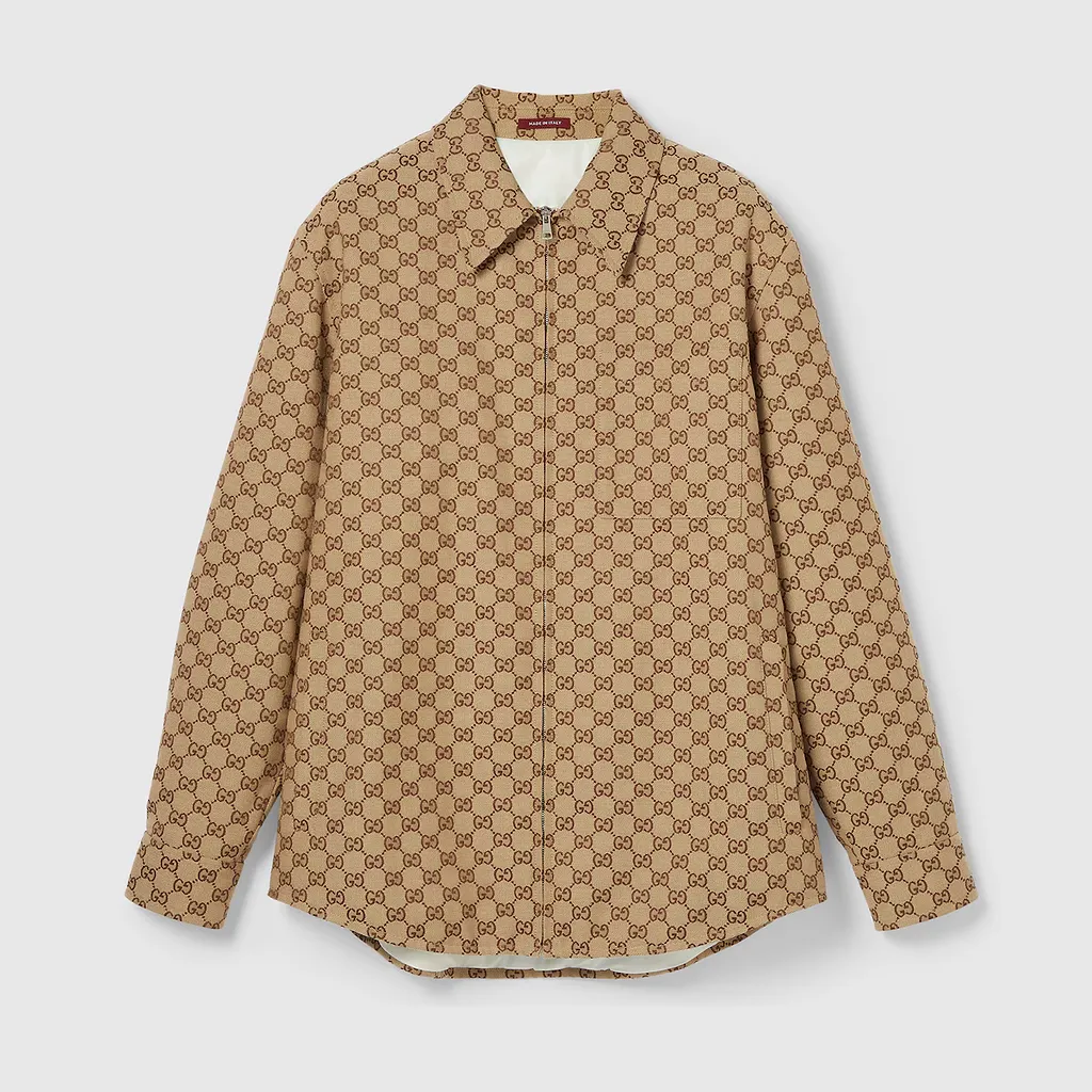 Gg Canvas Overshirt