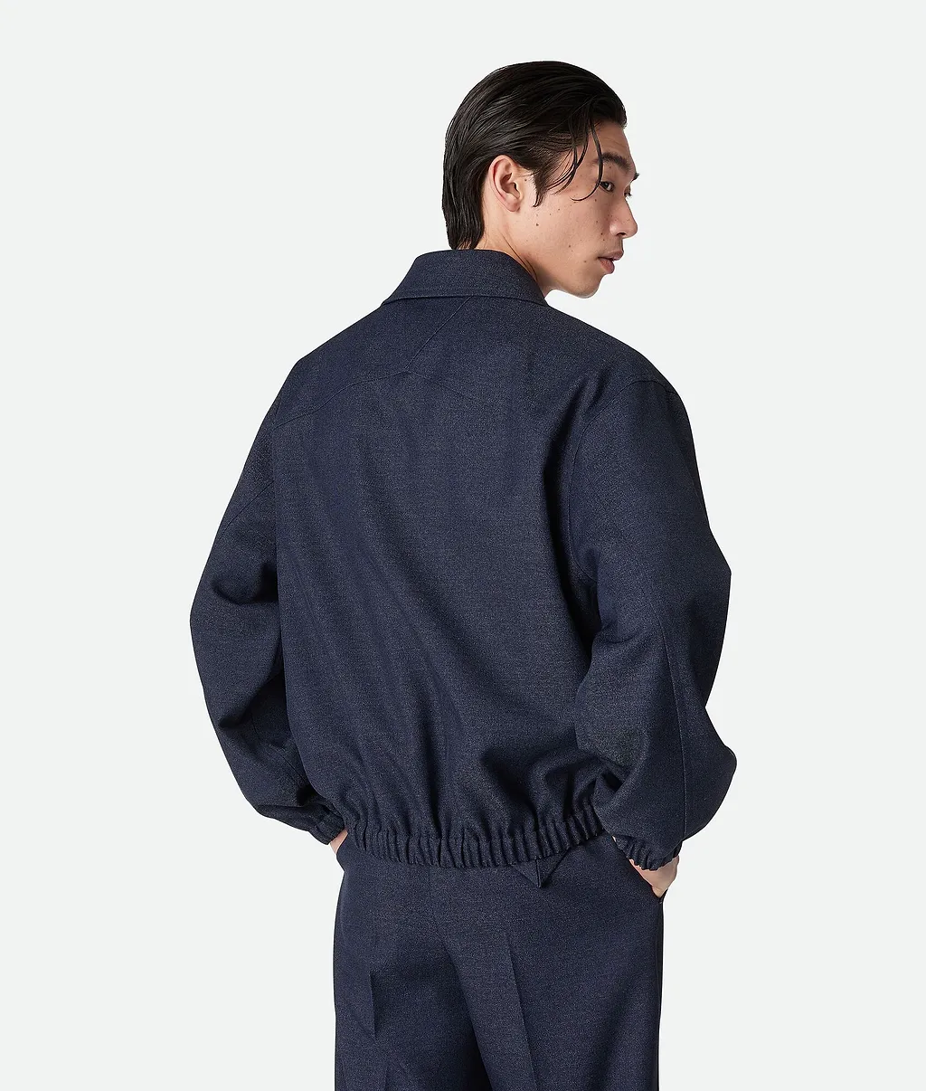 Melange Wool Blouson