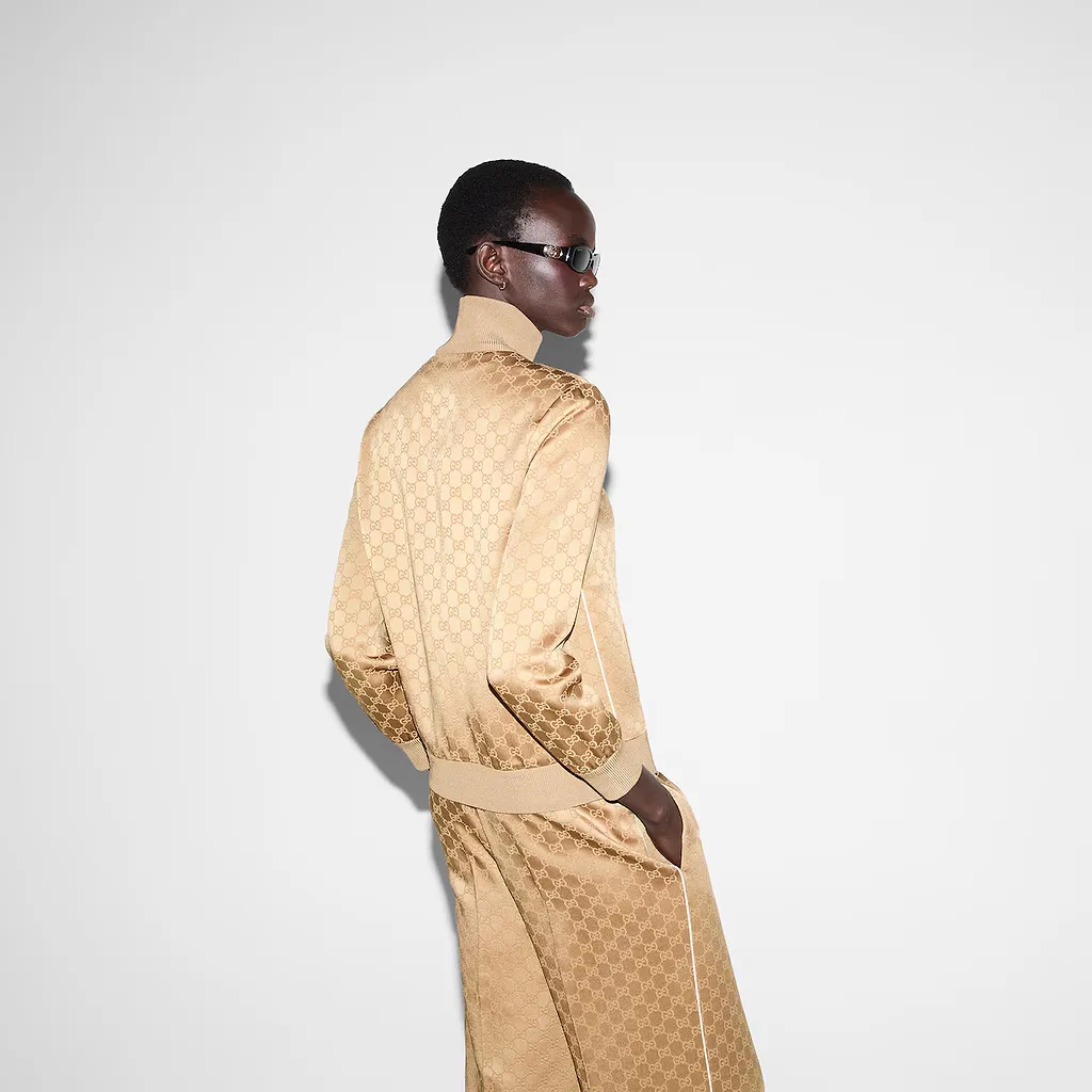Gg Jacquard Zip Jacket
