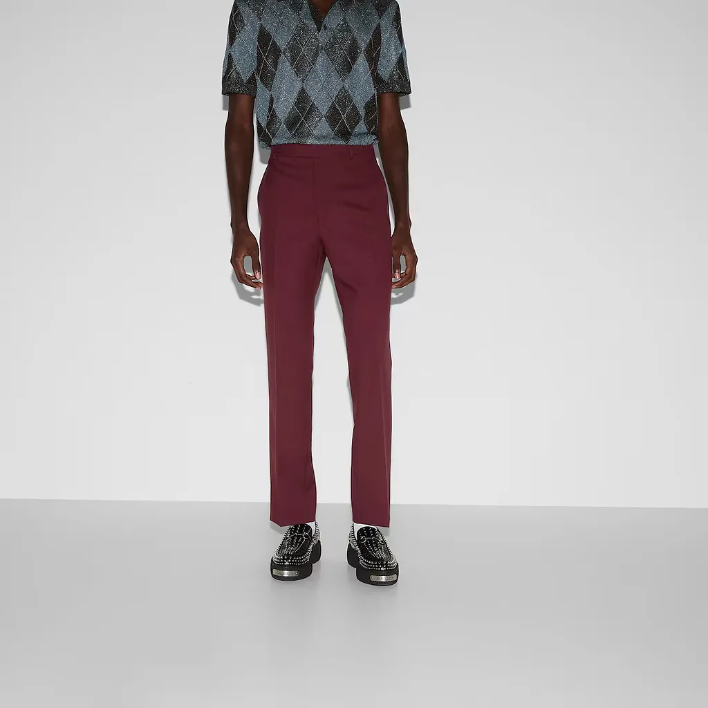 Embossed Polyester Drill Pant