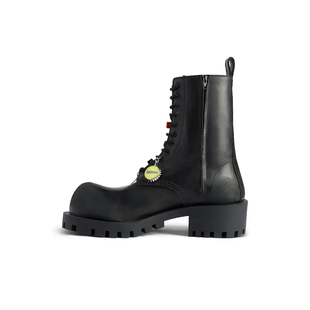 Hummer Lace-Up Bootie
