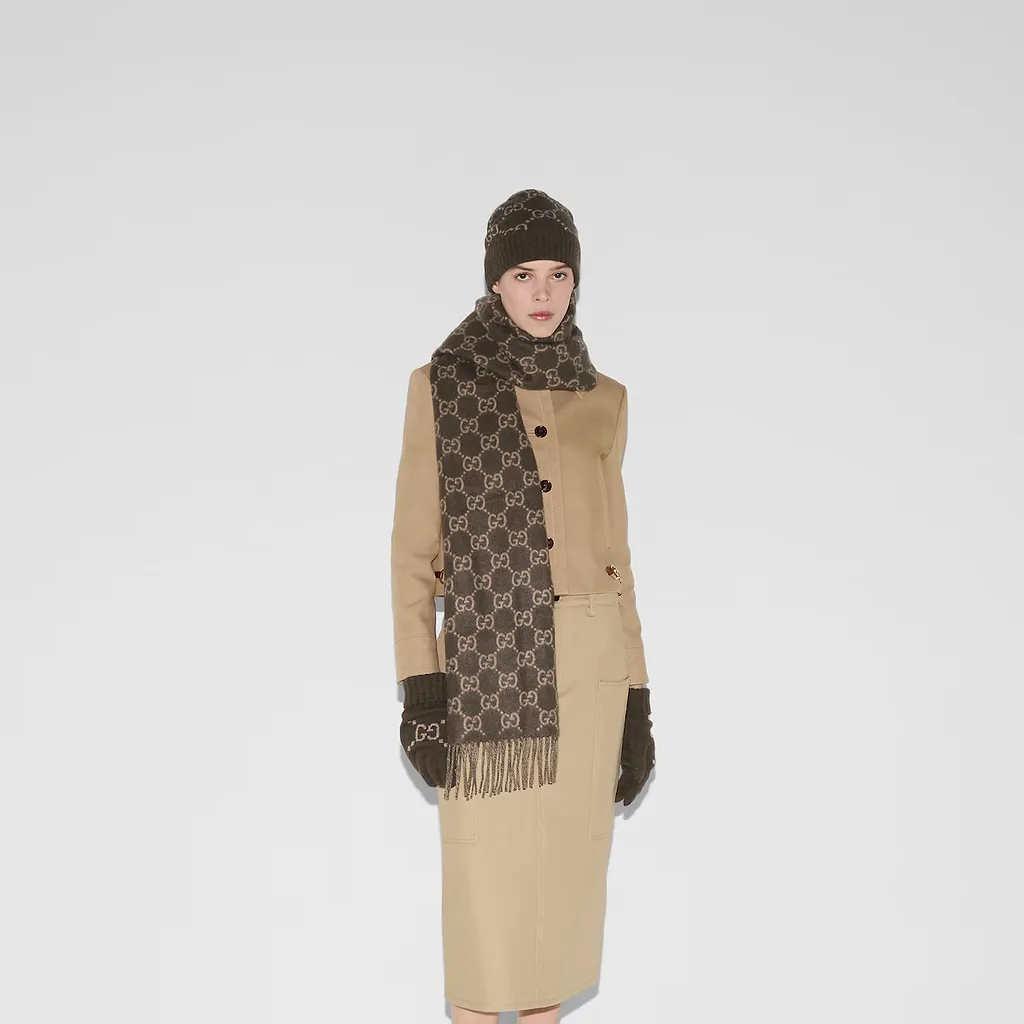 Gg Cashmere Hat