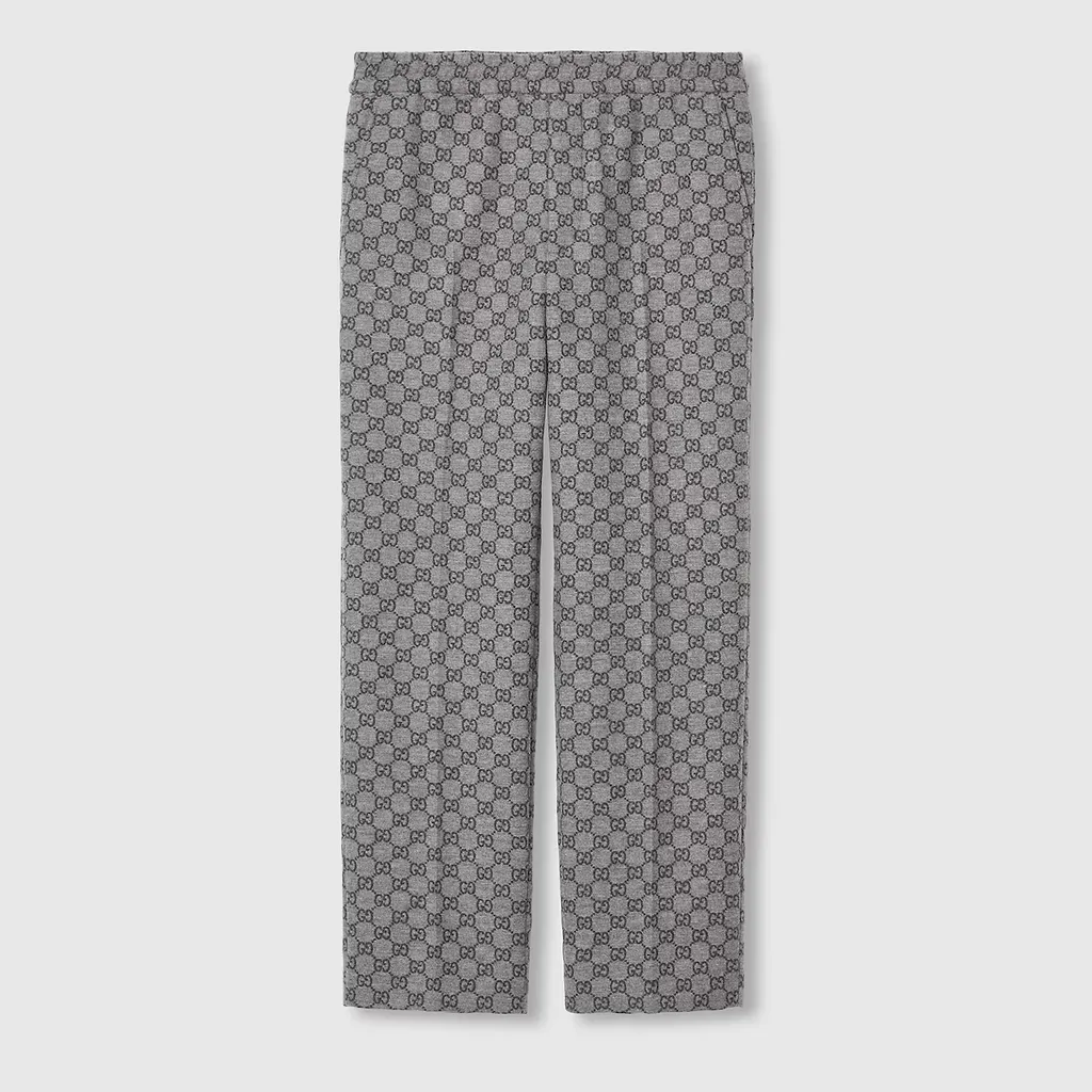 Gg Flannel Trouser