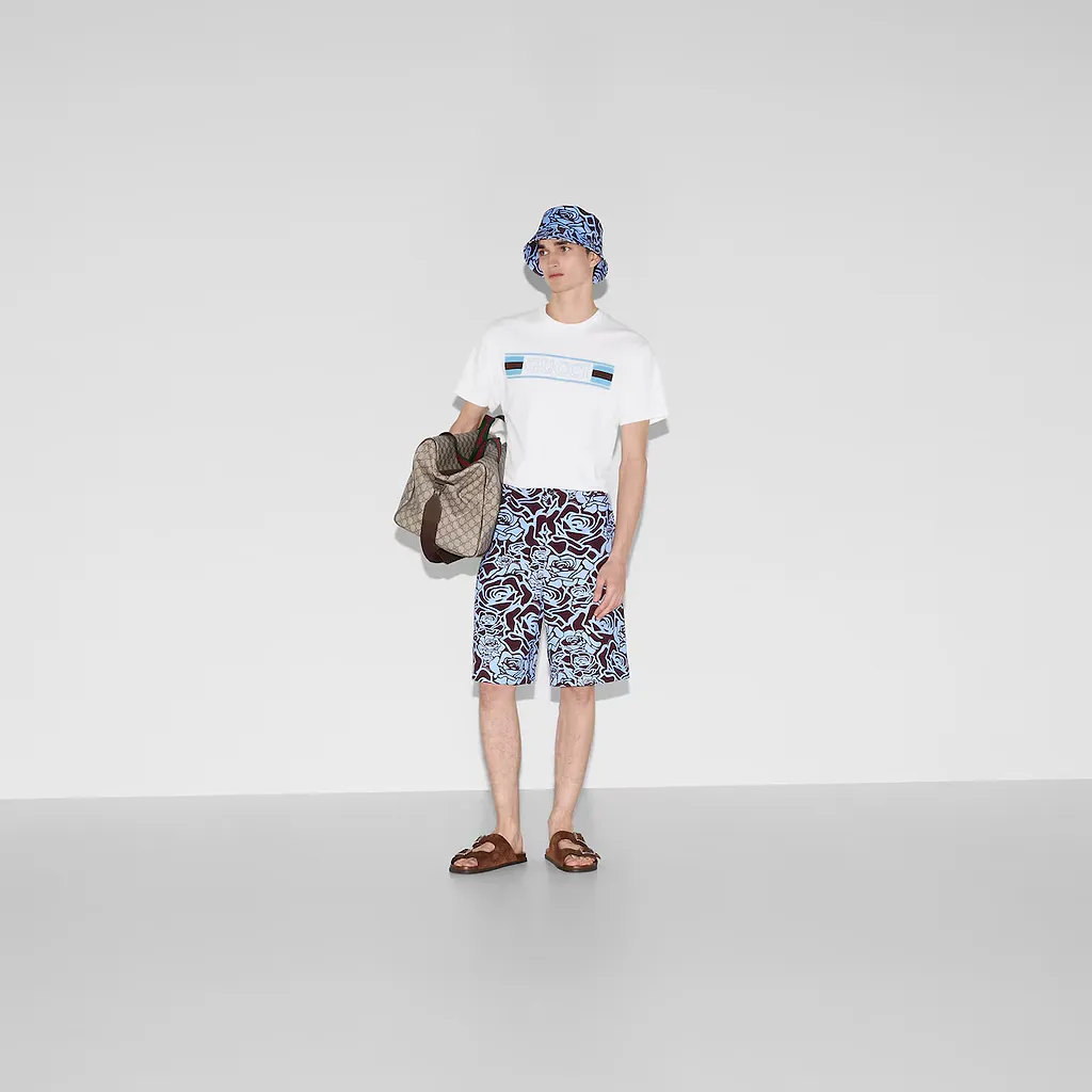 Printed Cotton Jersey T-Shirt