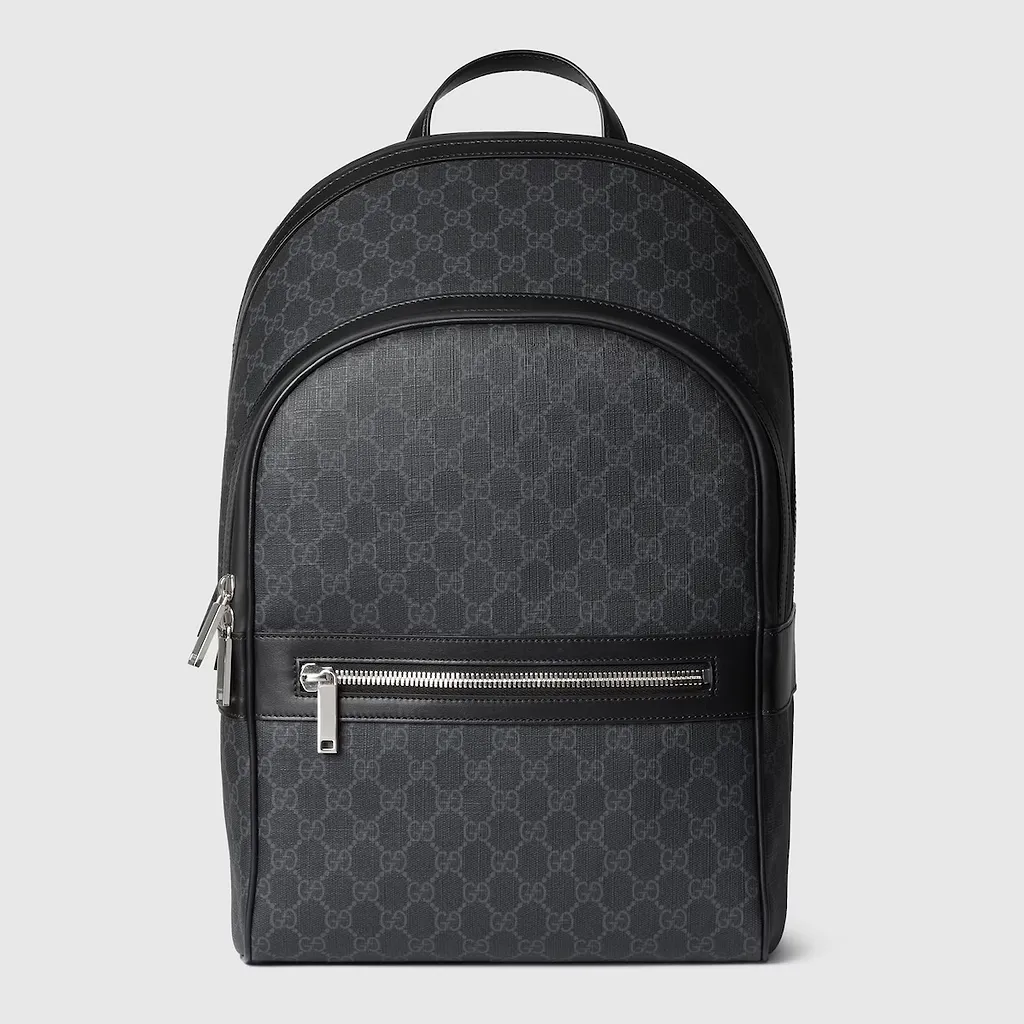 Gg Black Medium Backpack