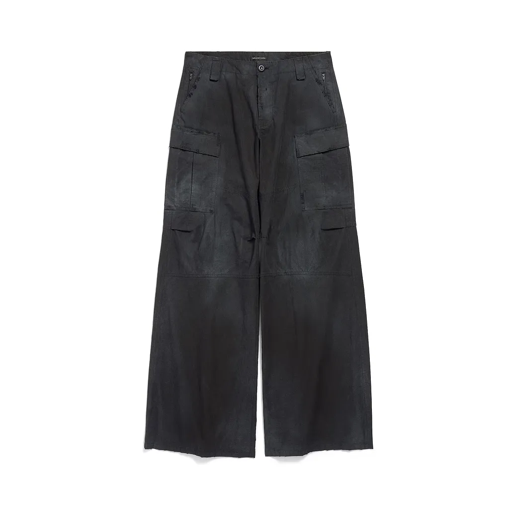Flared Cargo Pants