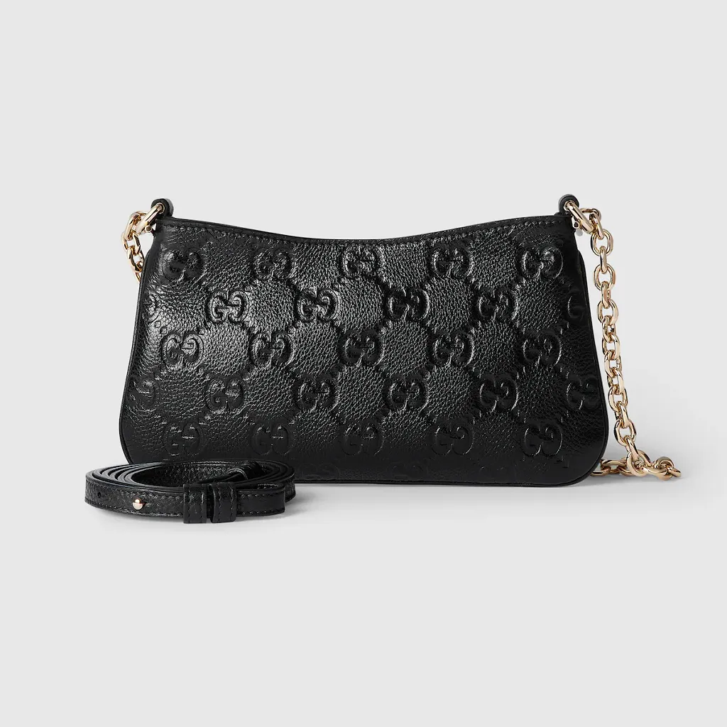 Gg Emblem Small Shoulder Bag