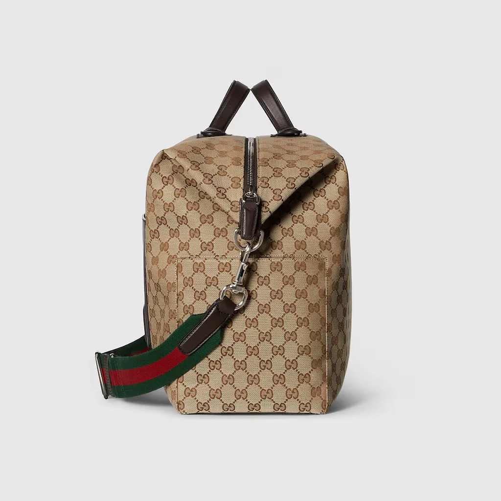 Gg Canvas Medium Duffle Bag