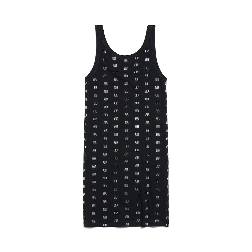 Bb Strass Tank Top Mini Dress