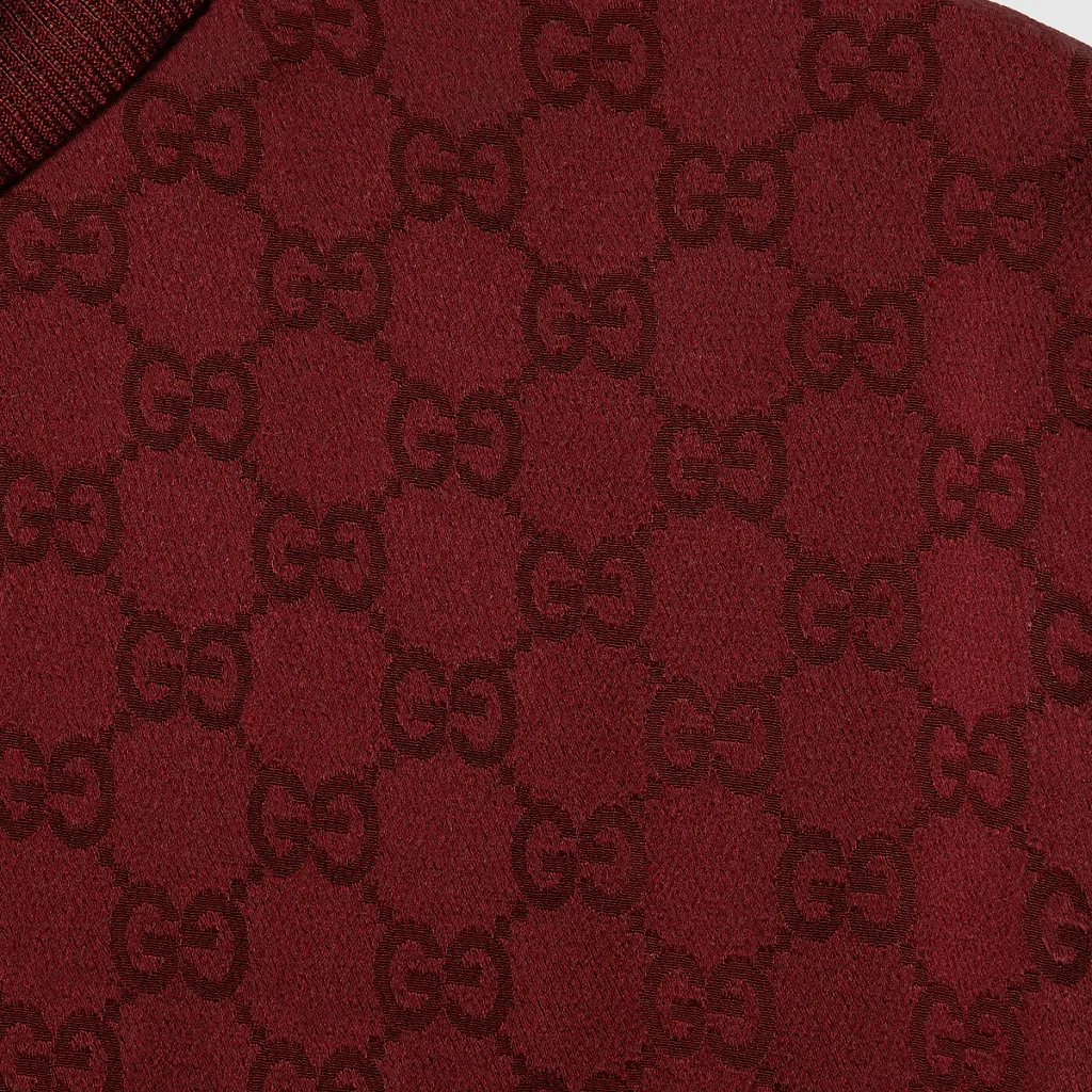 Gg Jacquard Zip Jacket