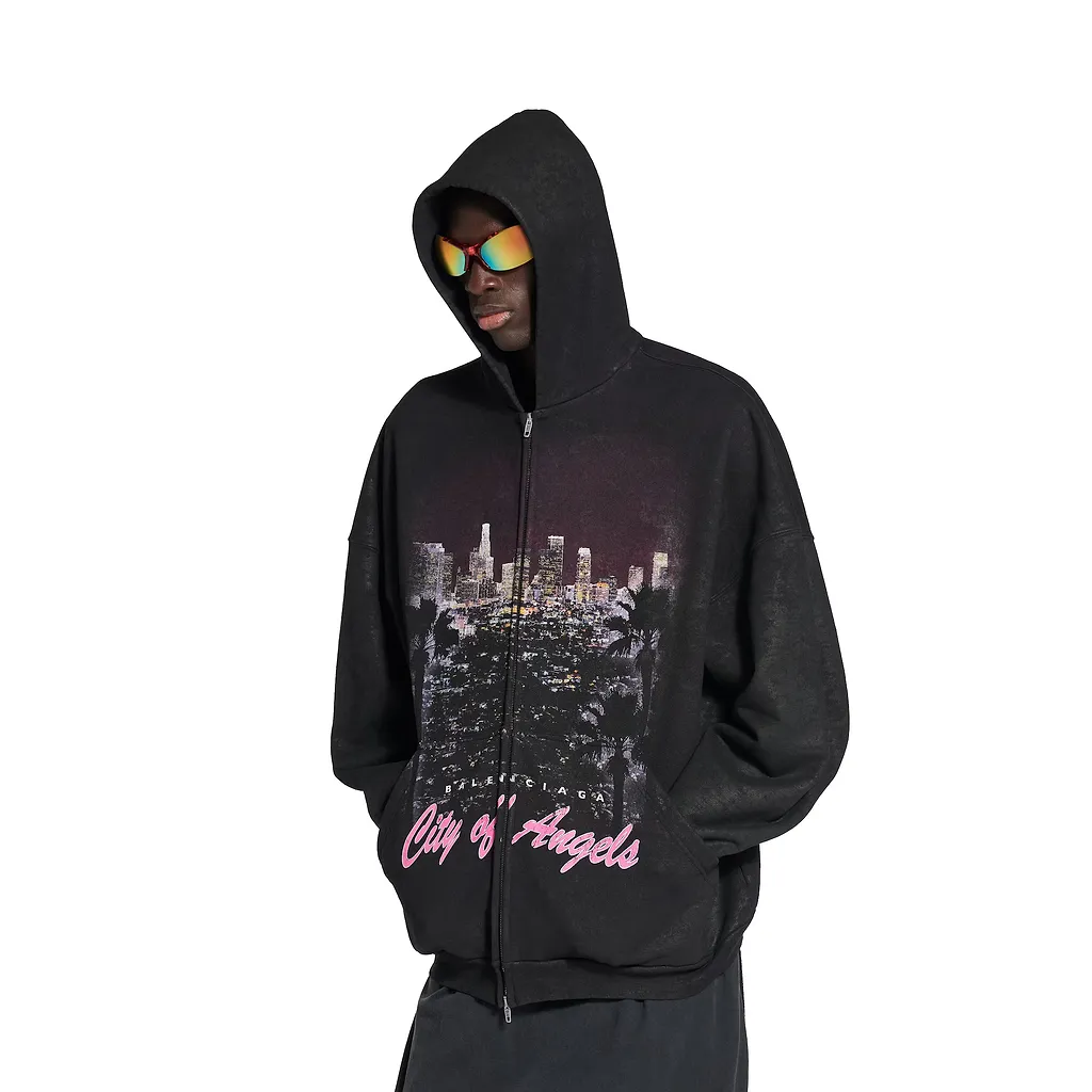 City Of Angels Outerwear Zip-Up Hoodie