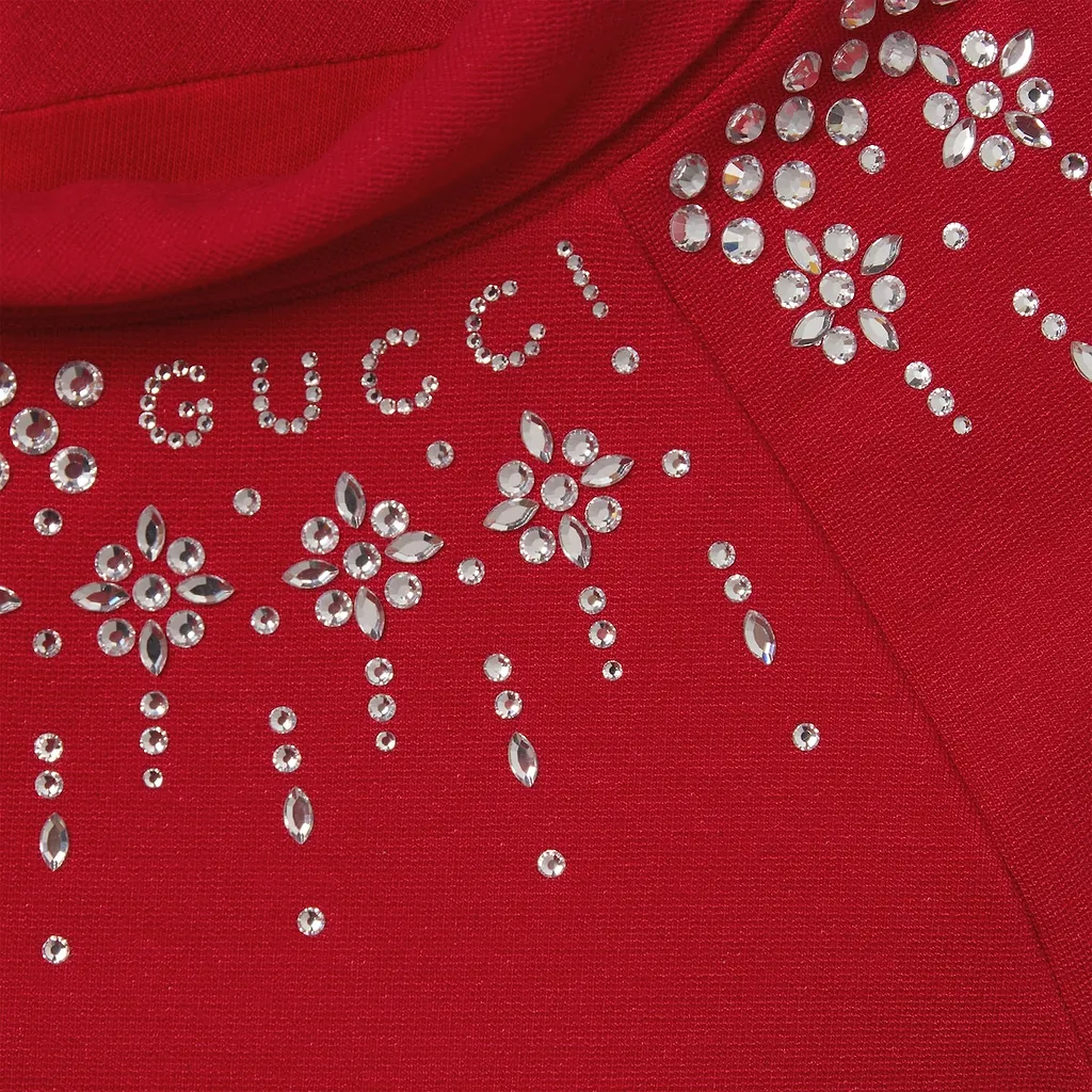 Children's Embroidered Jersey Dress