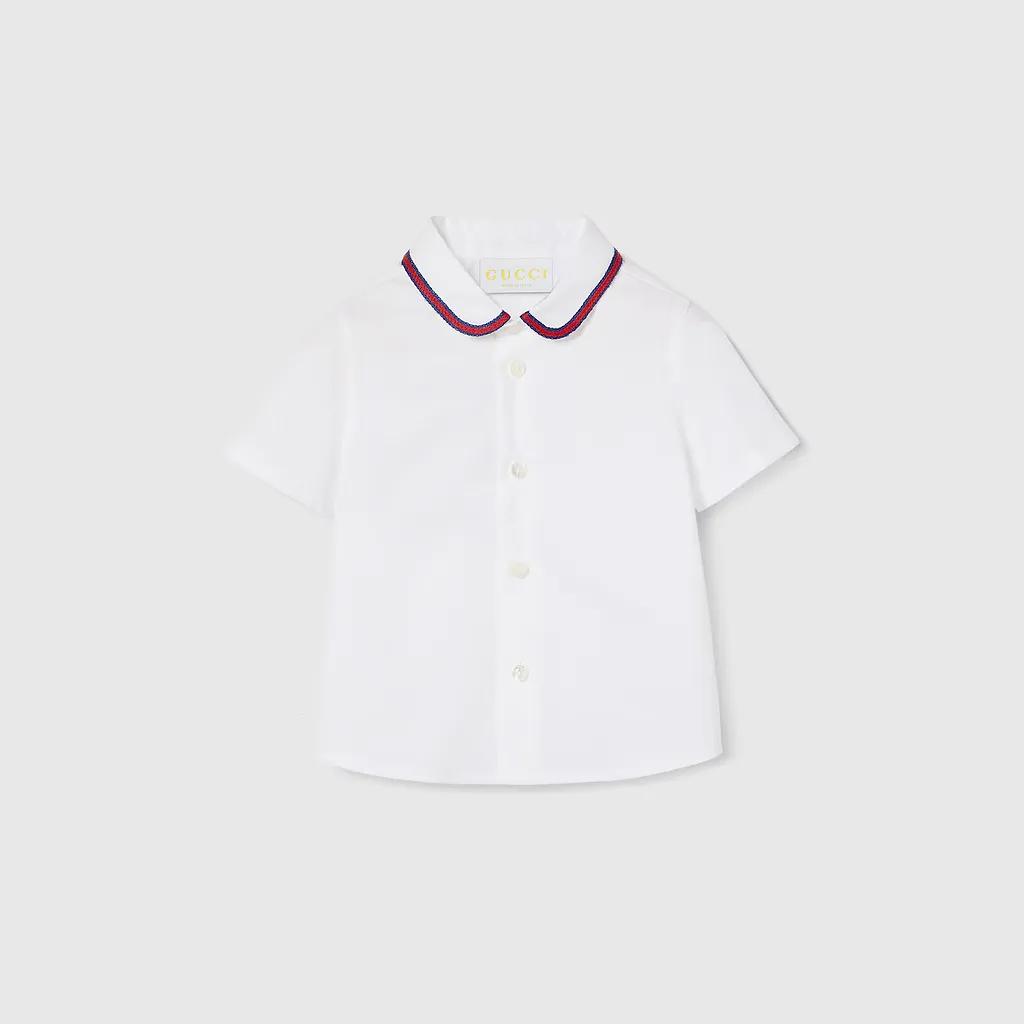 Baby Embroidered Cotton Shirt