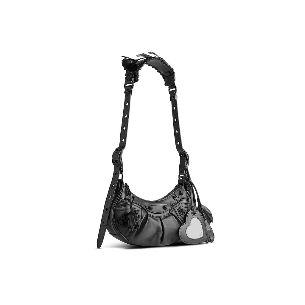 Le Cagole Xs Shoulder Bag With Roses