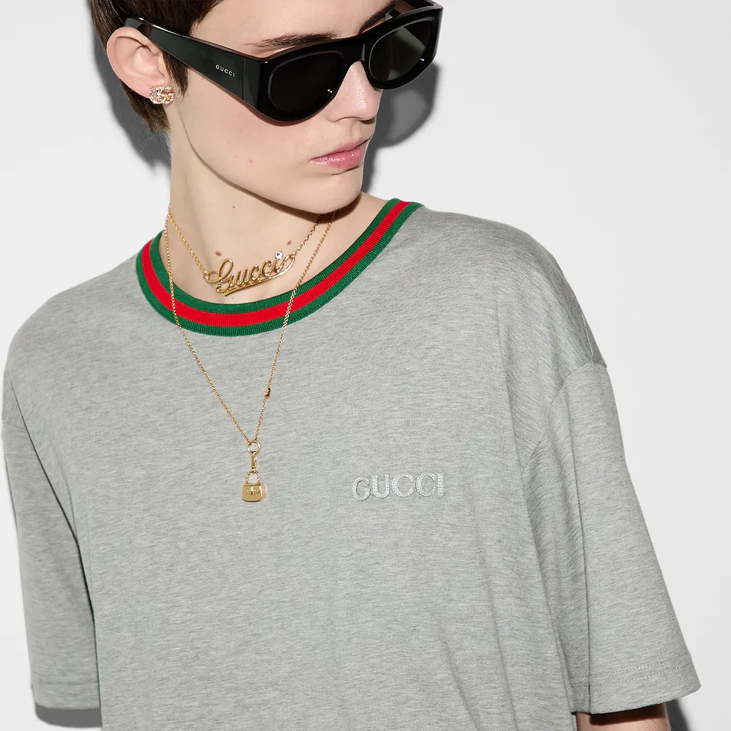 Jersey T-Shirt With Web