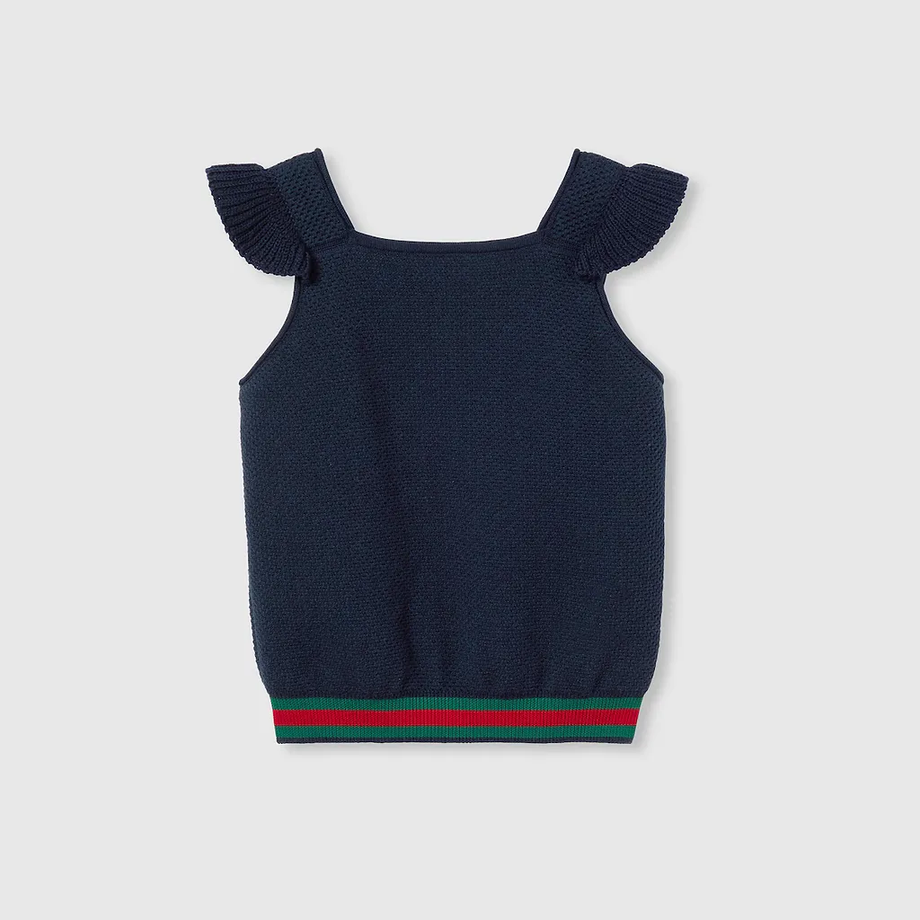 Children's Cotton Top With Embroidery