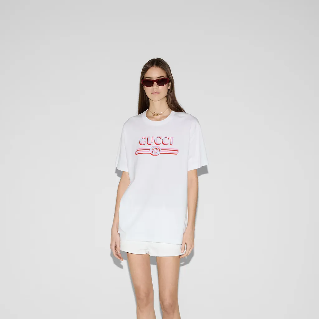 Printed Cotton Jersey T-Shirt