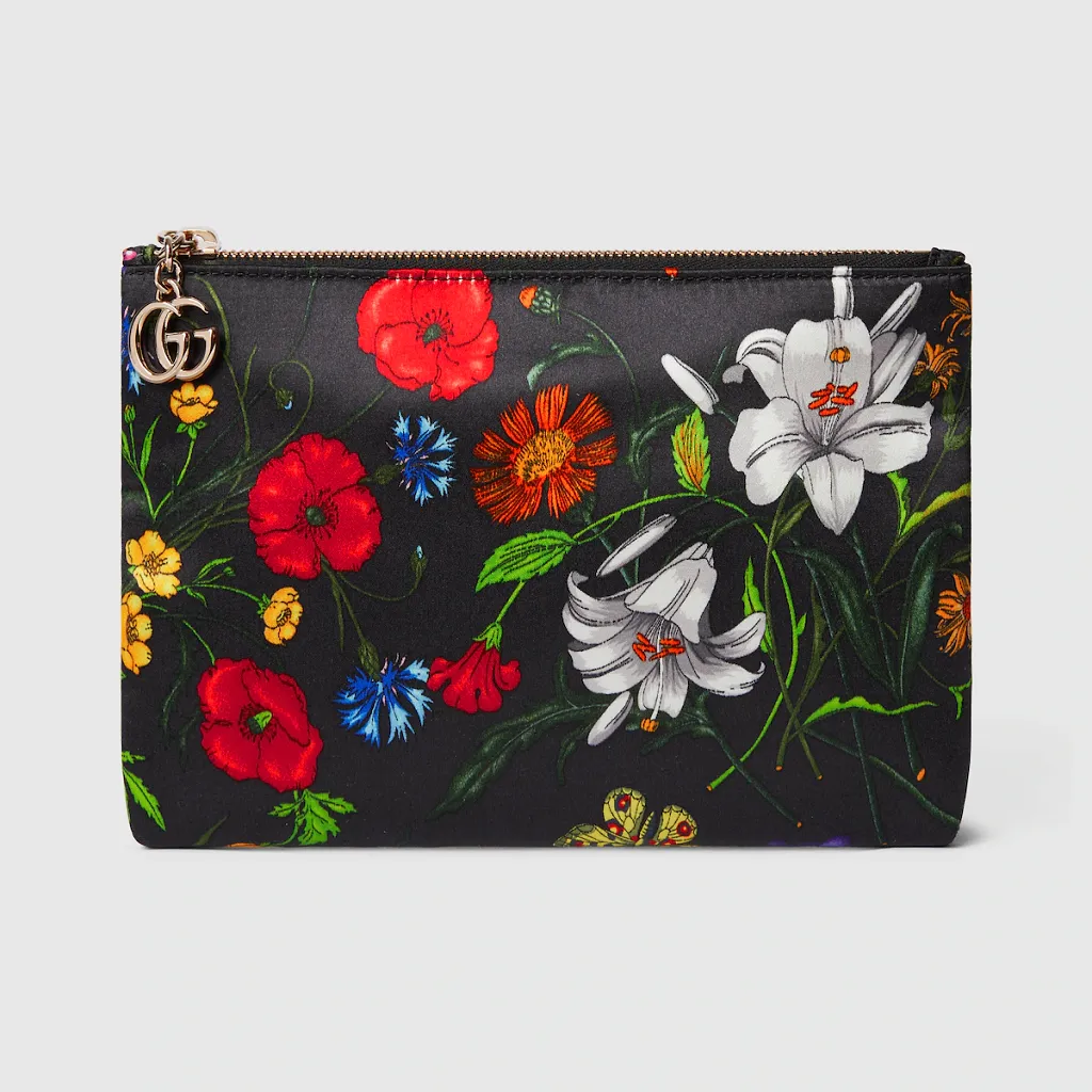 Gg Marmont Printed Pouch