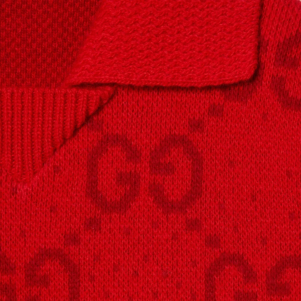 Children's Gg Wool Jacquard Dress