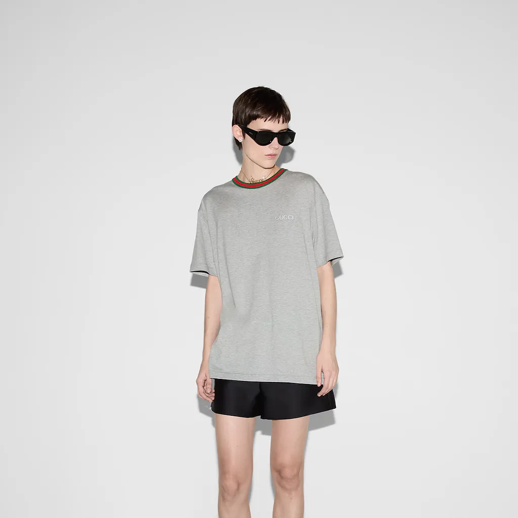 Jersey T-Shirt With Web