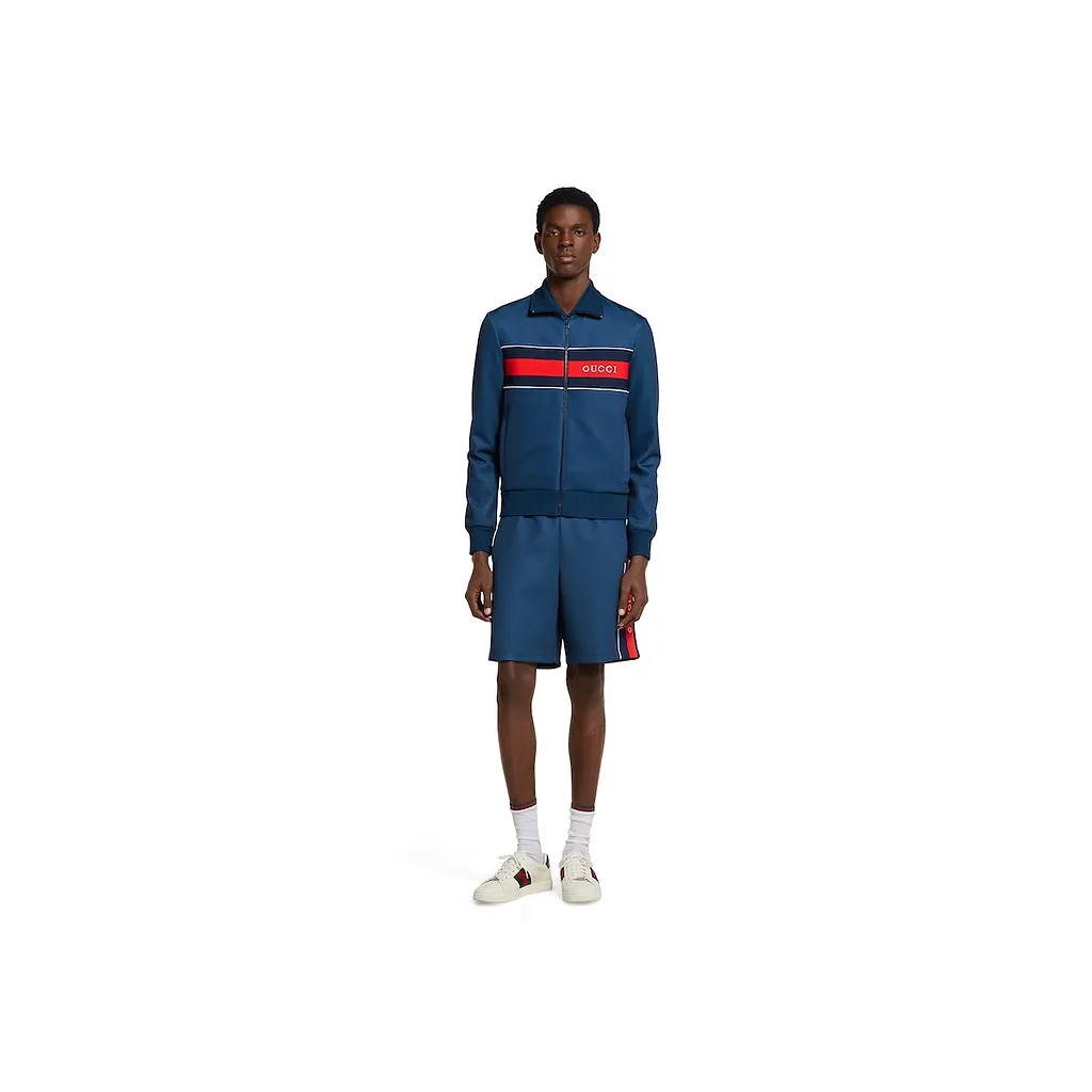 Neoprene Shorts With Web