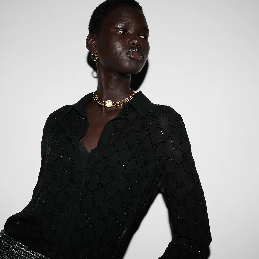 Light Silk Georgette Shirt