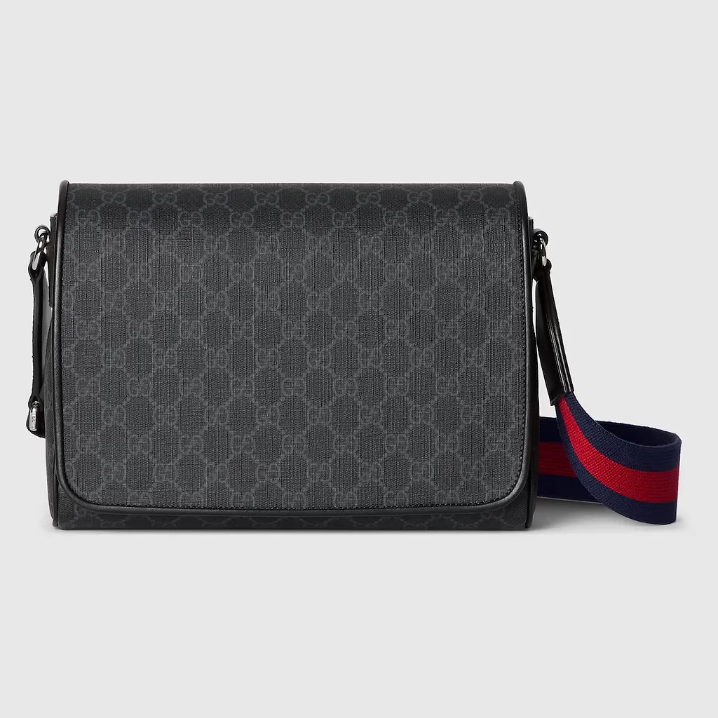 Gg Black Medium Crossbody Bag