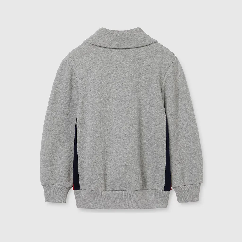Children's Embroidered Cotton Sweatshirt