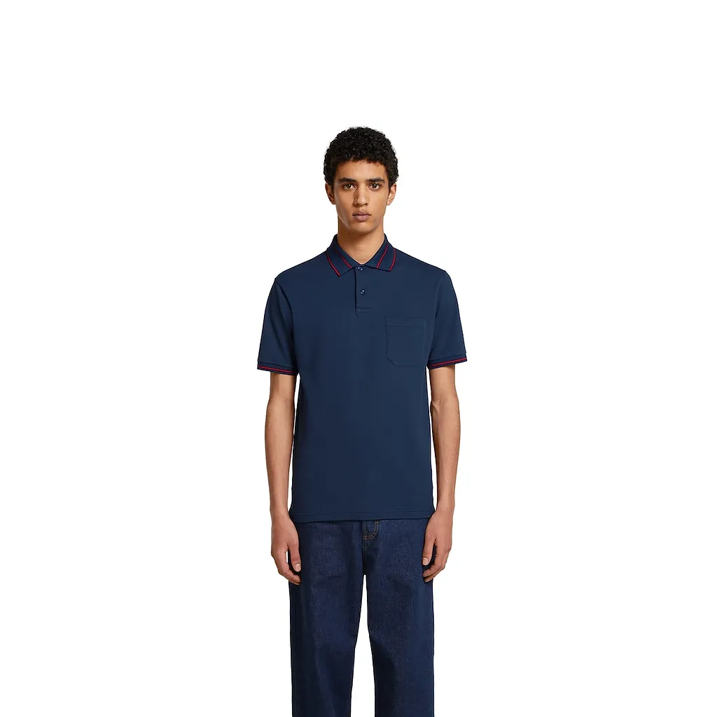 Cotton Piquet Polo Shirt