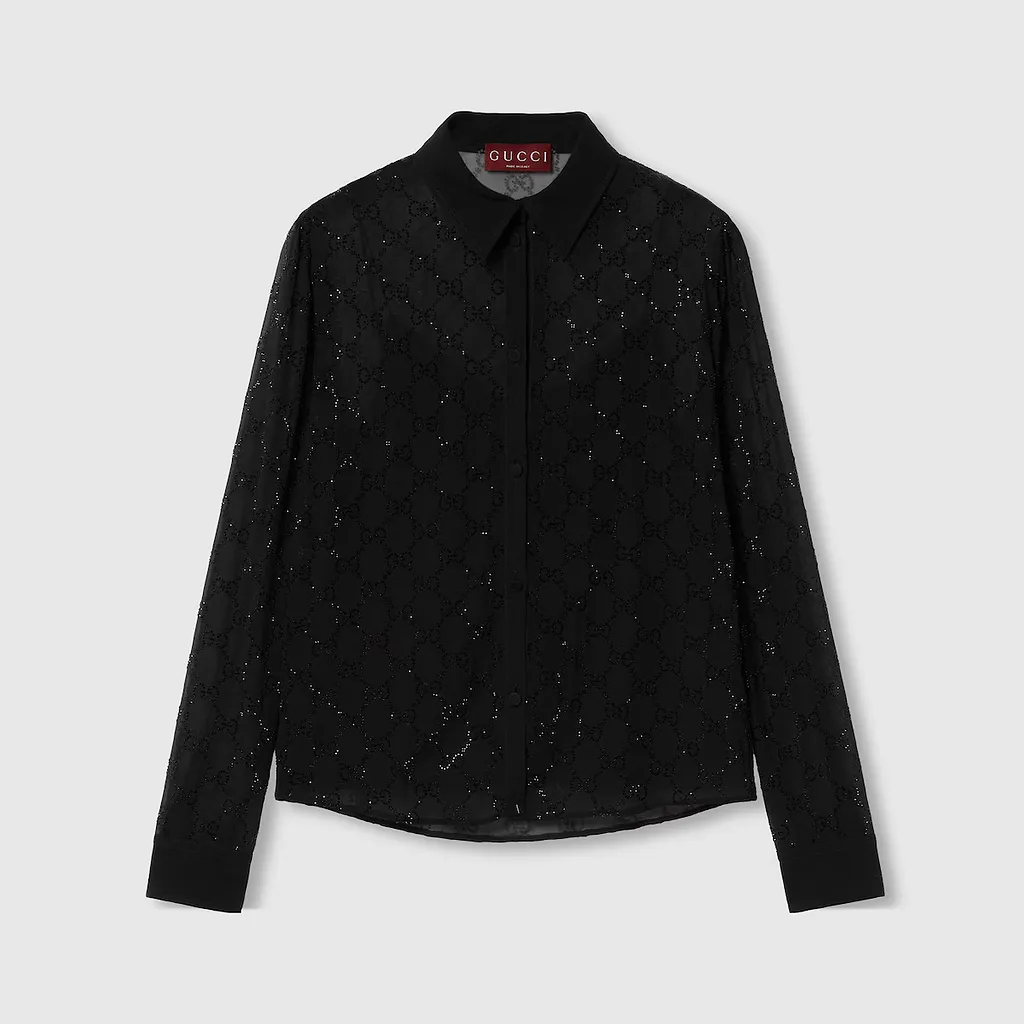 Light Silk Georgette Shirt
