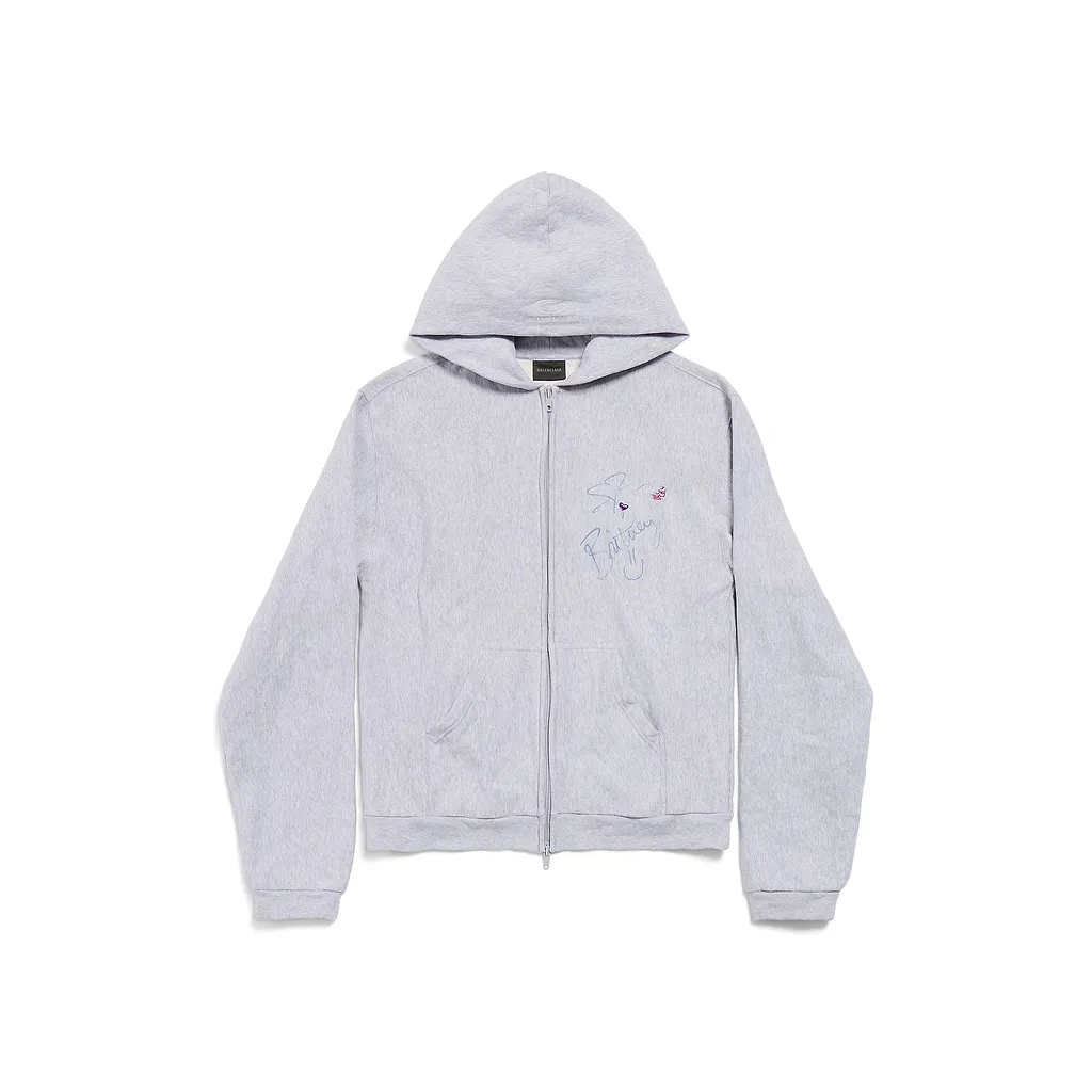 Britney Spears Series Zip-Up Hoodie Regular Fit