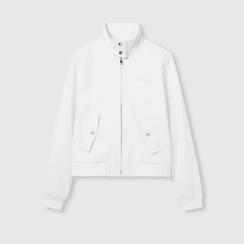 Gg Jacquard Zip Jacket