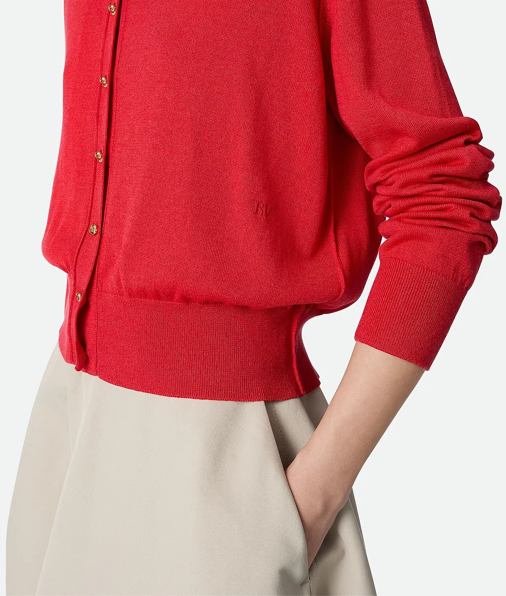Cotton And Viscose Twinset