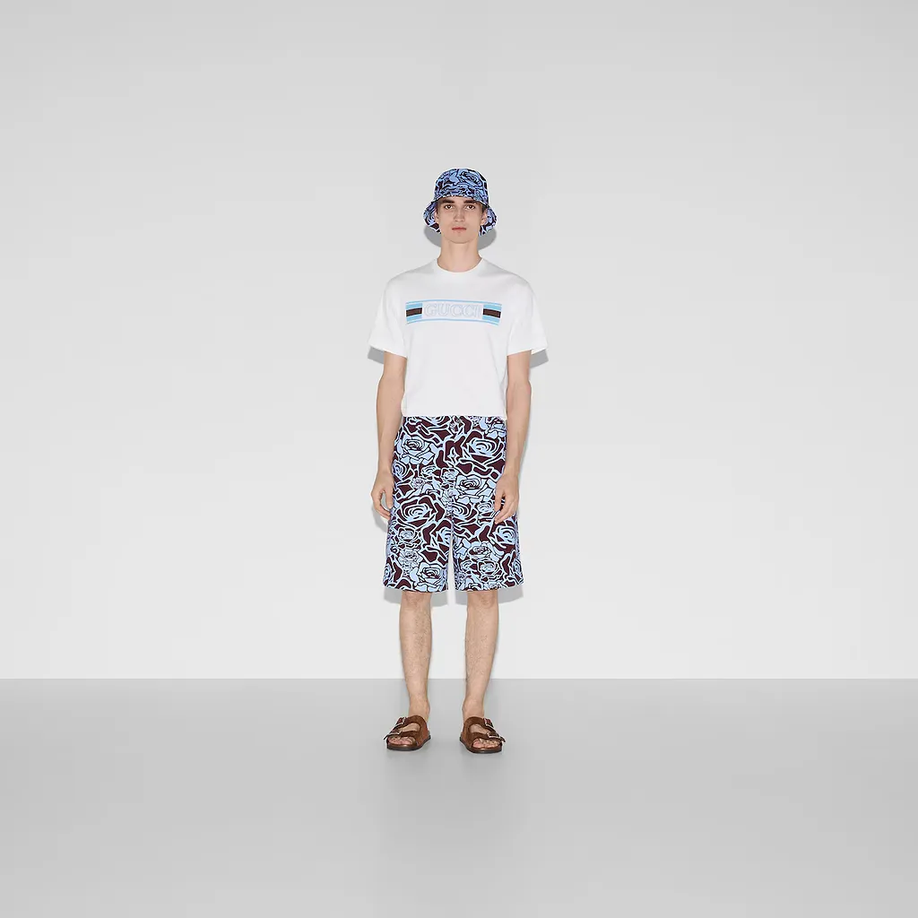 Printed Cotton Jersey T-Shirt
