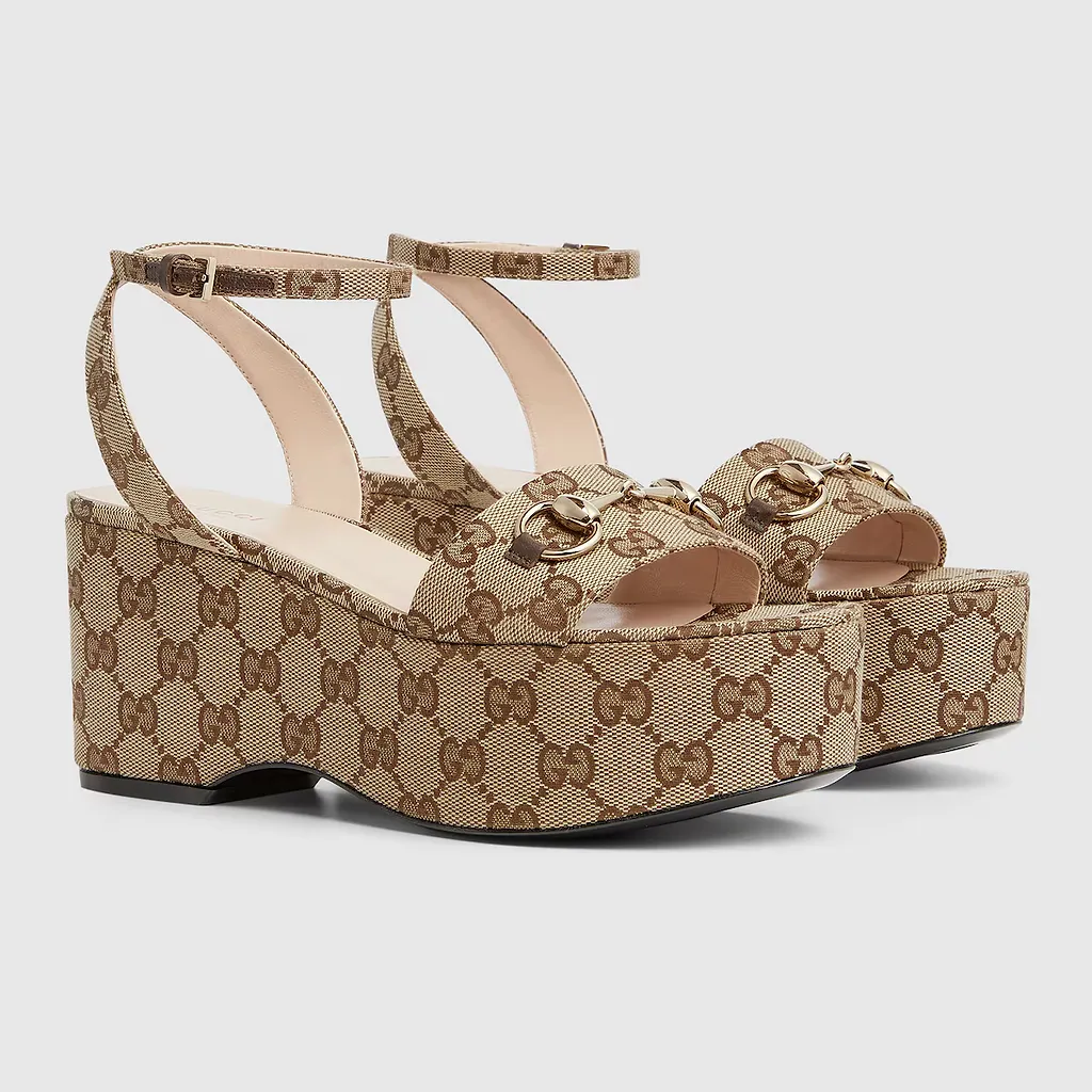 Horsebit Flatform Sandal