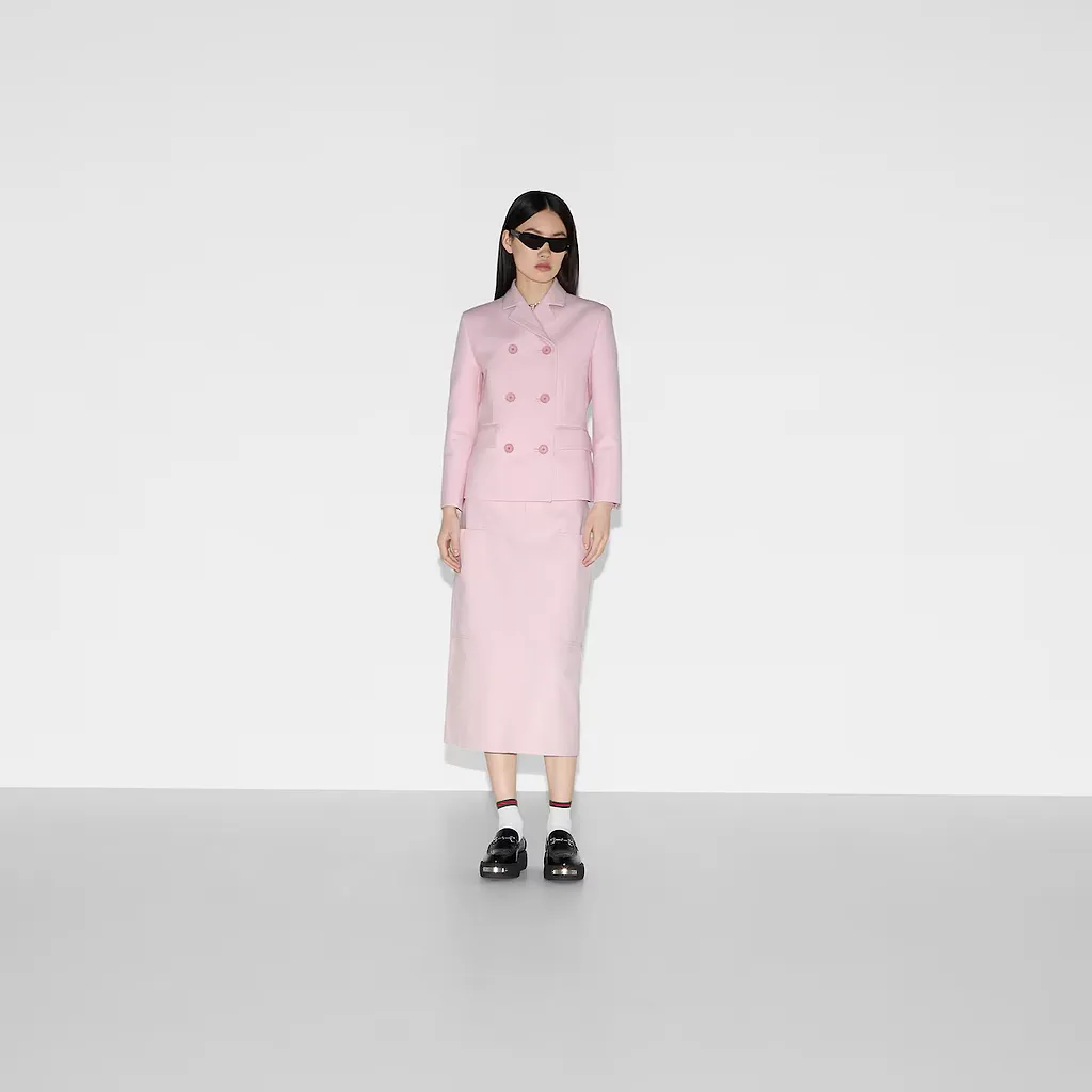 Cotton Canvas Delavé Jacket