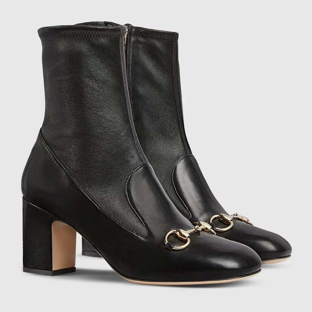 Horsebit Ankle Bootie