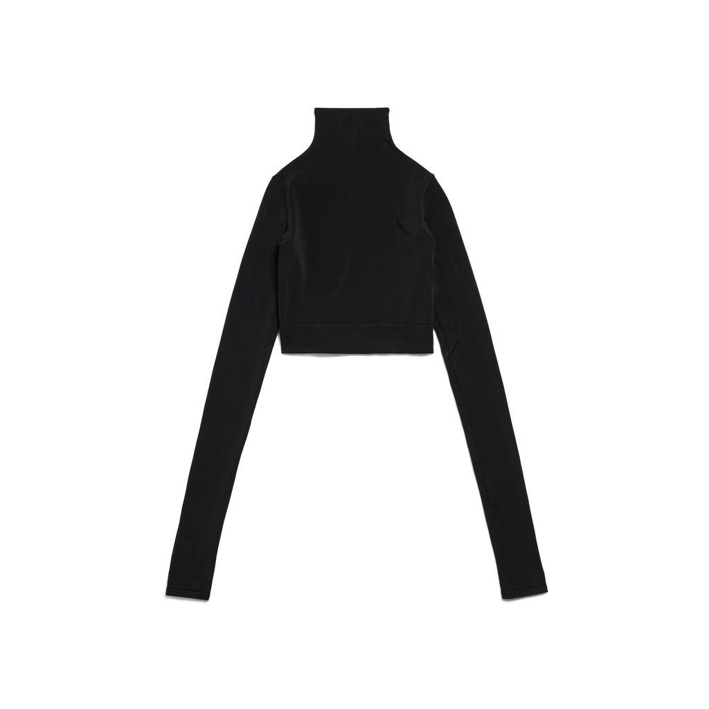 Cropped Turtleneck