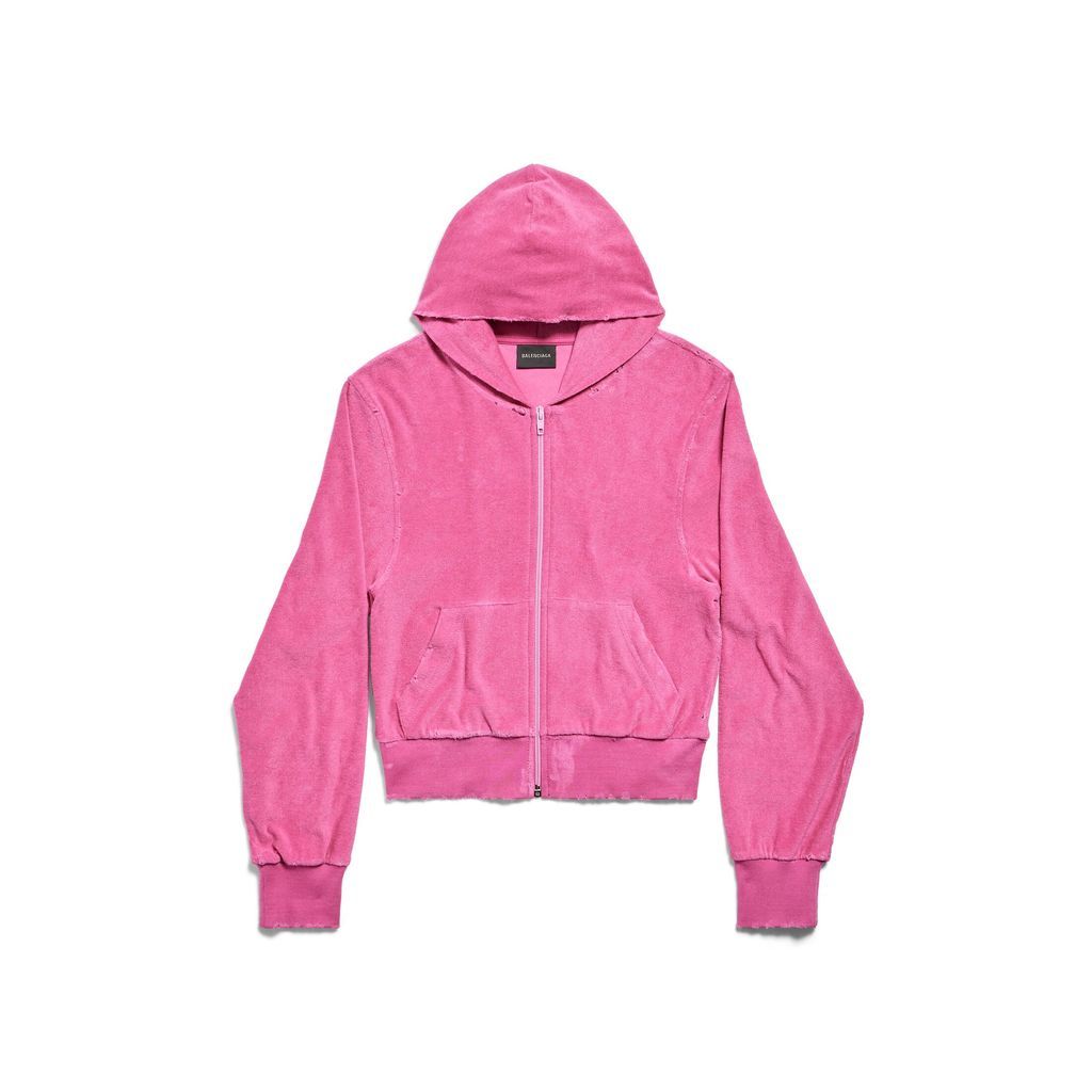 BB Motel Zip-Up Hoodie Fitted