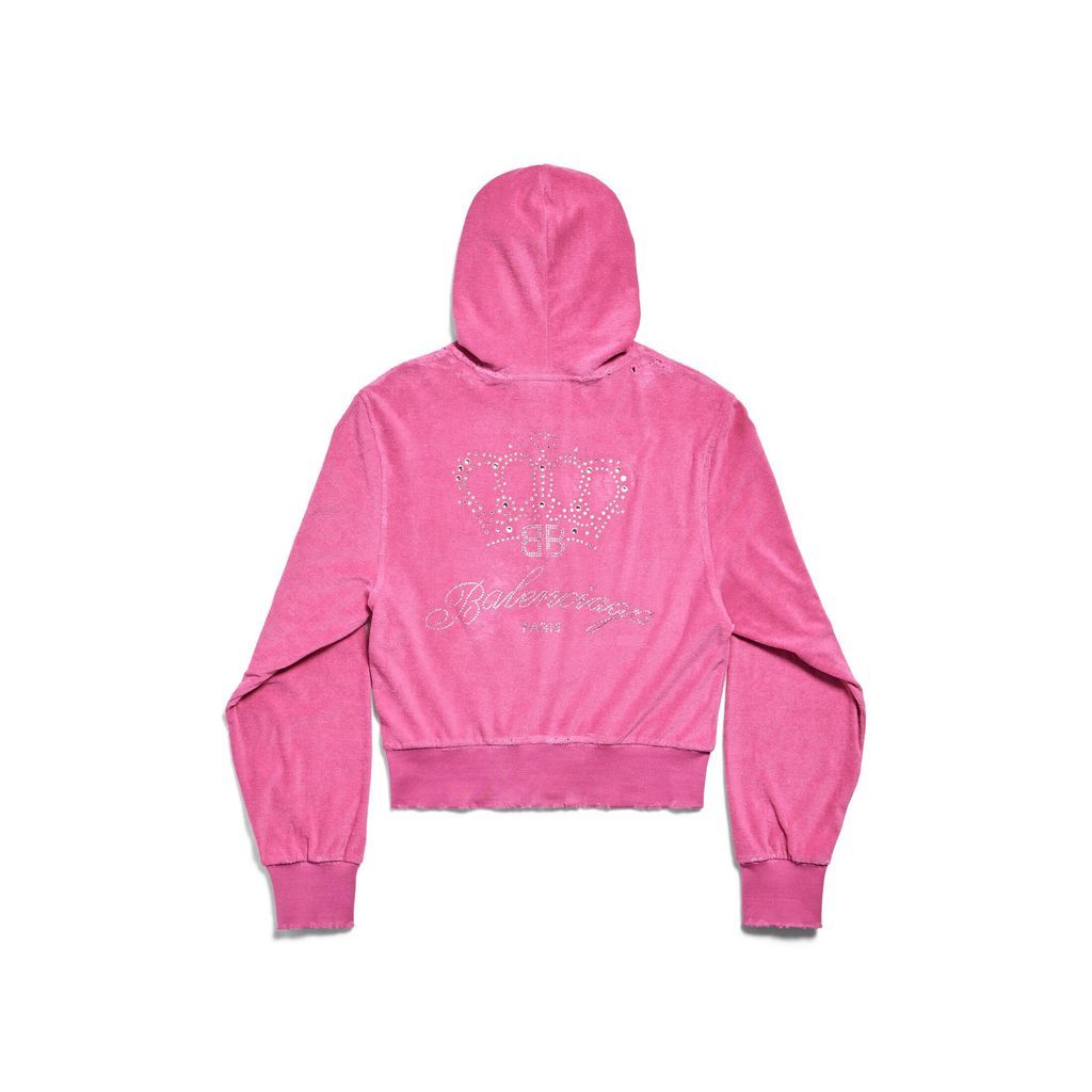 BB Motel Zip-Up Hoodie Fitted